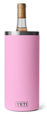 YETI Rambler Wine Chiller, Fits Most Wine Bottles, Power Pink