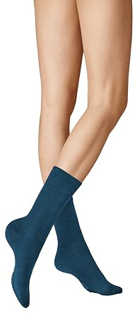 KUNERT Damen Socken Soft Wool Cotton druckfreier Bund