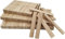 Holzklötzchen zum basteln 100 Stück Bastelklötzchen, Bastelholz, Holzklötzchen zum basteln geeignet für Fensterbank Verkleidung innen und DIY Holzklötze Projekte 22 x 8 x160 mm Klötzchen zum basteln
