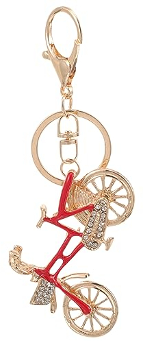 YARNOW Adorable Fahrrad Schlüsselanhänger Dekorativer Fahrrad Anhänger Multi-funktion Bag Pendant Für Und Diy Deko Für Radfahrer Und Freunde