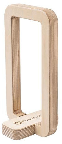 PowerLocus Kopfhörerständer aus Holz, Universal Kopfhörer Ständer für Over-Ear-Kopfhörer, Halter Gaming Headset Halterung, Headphone Stand Kompatibel für Sony/Bose/Beats/Razer/Airpod Max usw