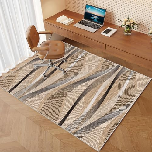 Bodenschutzmatte Bürostuhl Verschiedene Größen Bürostuhl Unterlage geeignet für Parkett Laminat Teppich Fliesen Hartböden Rechteckig Non Slip Gaming Schreibtischstuhl Schutz Matte 200 x 300 cm