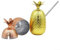 Fun Pineapple Sippy Cup with Straw Perfect Addition to Your Cocktail Collection (Gold)