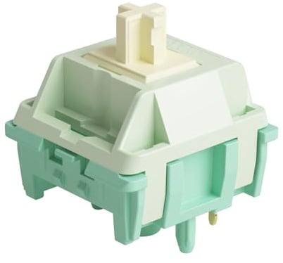 Akko Taktile Tastaturschalter, Korianderschalter, 5-polig, für mechanische Gaming-Tastatur, vorgeleuchtet, 36 GF (45 Stück)