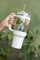 Tazza termica personalizzata in acciaio inox, 1200 ml, 1,2 litri, per immagini, foto e testo. Tazza termica personalizzata | Tazza sottovuoto come regalo fotografico perfetto con manico, coperchio e