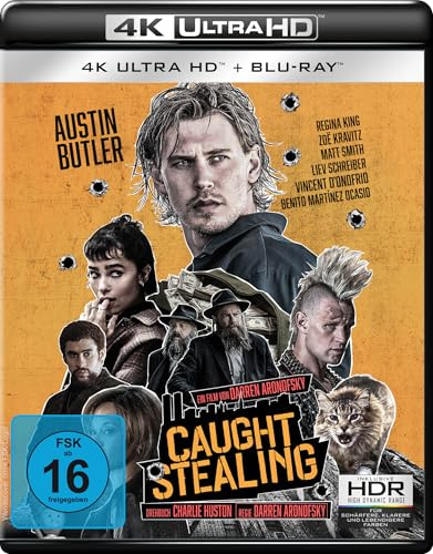 Caught Stealing: 4K Ultra HD Blu-ray + Blu-ray