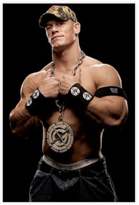 DRTRW Poster auf Leinwand, Motiv An American Professional Wrestler John Cena, ungerahmt, 20 x 30 cm