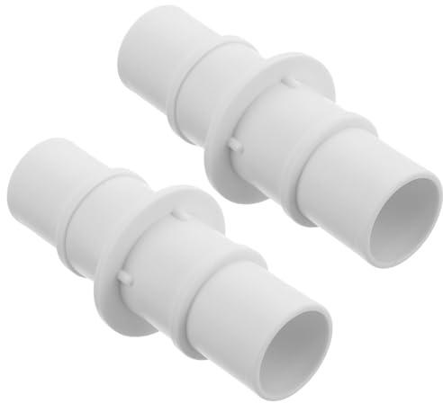 Yardwe 2pcs Pool Vacuum Hose Adapter Compatible with Swimming Pool Hose Connectors Versatile Coupling for Filter Pump and Vacuum Cleaner Easy Install