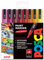 Posca PC-3M Paint Marker Art Pens - 0.9-1.3mm – Warm Tones Set of 8 Pens in Gift Box