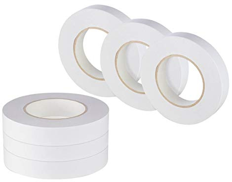 mashpaper doppelseitiges Klebeband 25mm Format wählbar 6, 9, 12, 15, 19, 30, 38, 50 mm 1 Rolle à 50 m transparent