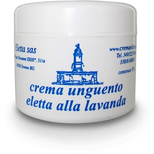 Ferrari & Arrighetti Crema Unguento alla Lavanda 100% Naturale - 50 gr (Confezione da 2 Pezzi)
