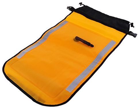 D DOLITY Flotteur Gonflable de Pagaie de Kayak Double Chambre à Air Boucles à Libération Rapide Kayak Paddle Float