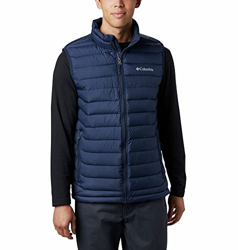 Columbia Powder Lite Vest, Gilet Uomo, Collegiate Navy, S