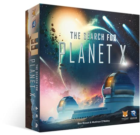 Renegade Game Studios, The Search for Planet X , Board Game , Ages 13+ , 1-4 Players , 60 Minutes Playing Time