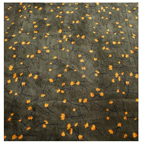 Cord Stoff 150cm Breites Mischgewebe aus Nylon und Polyester Cordgewebe für Kleidung, Schneiderei, Möbelbezüge, Armeegrün(Size:3m)