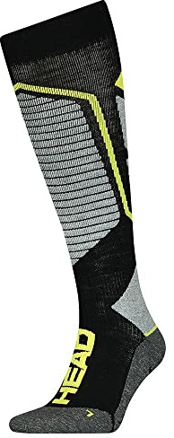 HEAD Unisex Ski Graphic Kneehigh Socks (2 pack)