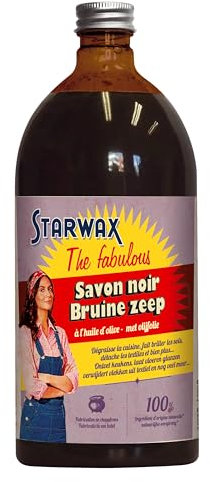STARWAX THE FABULOUS - Savon Noir à l'Huile d'Olive - 1L