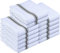 Utopia Towels Toallas de Cocina de 15 x 25 Pulgadas, 100% algodón Hilado en Anillo, súper absorbentes, Juego de Barra de Limpieza Suave y Reutilizable (Paquete de 12, Negro)