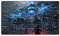 Mlikemat Neue Playmat ZD039-910-A Spielmatte Katze Hai & Gigantischer Splight TCG CCG Sammelkartenspiel Matte + Gratis Tasche