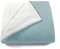 Decke Sofa Kuscheldecke 160x210 cm - Warm Sherpa Sofaüberwurf Decke - Dicke Sofadecke Couchdecke - Oeko-TEX - Flauschige Wohndecke für Couch - Aqua Grün
