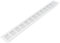 Vent Systems Grille de ventilation en aluminium 50,8 x 6,1 cm Blanc 500 x 60 mm