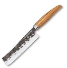 3 Claveles Cuchillo Usuba Takumi Cuchillo Japonés para Verduras, Hoja de Acero Inoxidable 18 cm, Filo Ultrapreciso y Mango Ergonómico