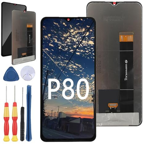 Yuxyiony Nuovo Schermo di Ricambio Per Cubot P80 Display LCD Riparazione Dello Schermo e Sostituzione Strumento Accessori