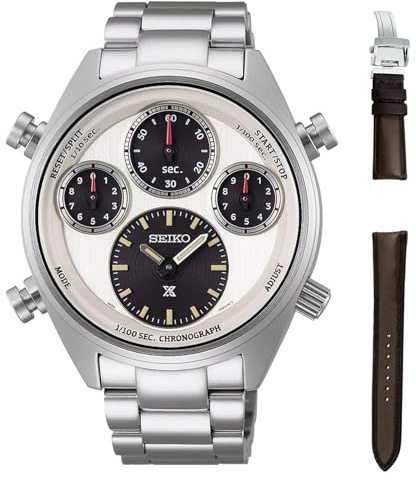 SEIKO Herren Chronograph Quarz Armbanduhr Prospex Speedtimer
