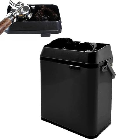 Portafilter Cleaner Machine 150W - Commercial Automatic Cleaning for Home, Cafe, Restaurant - 2 Scrapers & 1 Brush Included - 300RPM