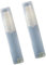 Lot de 2 marqueurs de peinture acrylique rechargeables de 15 mm à tête plate vide marqueurs acryliques rechargeables pour art au crayon transparent