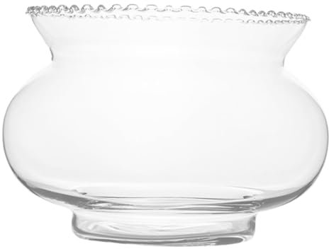 Glasvasen, Glasaquarium, Goldfisch-Aquarium, klare, runde Fischschale, Hydrokulturvase, für Zuhause