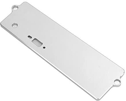 Battery Case Top Cover, Wide Applicability Aluminum Alloy Battery Plate for 1/10 RC Car for HSP RC Car (Silver)