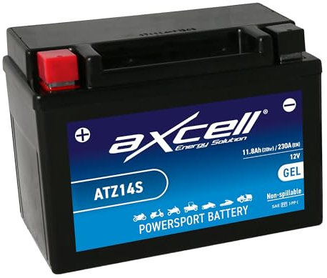 AXCELL Batterie 12V YTZ14S GEL passend für BMW R 1200 GS Adventure ABS K25 2010-2014