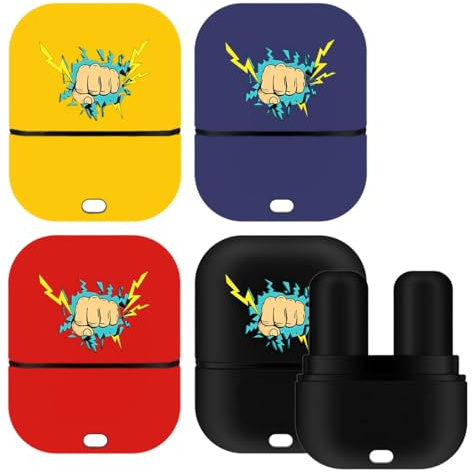 Nasal Stick 4 pcs Inhalierstift für Die Nase und Leichtes Atmen mit Erfrischendem Sofortige Erleichterung bei Einer Verstopften Nase Riechstift mit ätherischen Ölen für bessere Atmung Kühlem Gefühl
