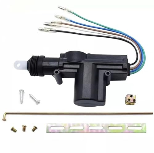 StellmotorZentralverriegelung 5 Draht Auto Zubehör Steuerung Zentralverriegelung 12 V Zentralverriegelung Auto Zentrale Steuerung Türschloss Mit Hardware(5 wire)