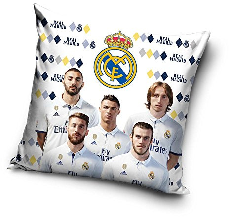 Real Madrid Kissenbezug 40x40cm Pillowcase - housse de Coussin - funda de almohada - federa