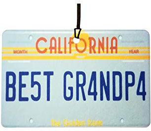 Ali Air Freshener California - Best Grandpa Nummernschild Auto Lufterfrischer