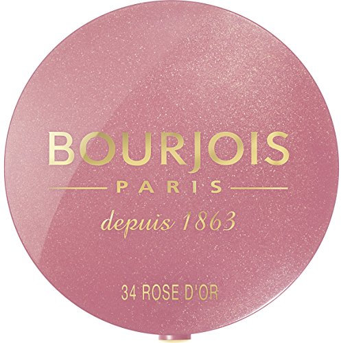 Bourjois Little Round Pot Blusher 34 Rose D'Or, 2.5g