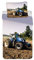 BrandMac Kinder Bettwäsche-Set Traktor, 140 x 200 cm 65 x 65 cm, 100% Baumwolle