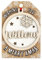 Personalised Wooden Willow Name White Hanging Christmas Tree Bauble Decoration