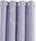 Deconovo Thermal Insulated Eyelet Blackout Curtains Silver Wave Foil Printed Curtains for Windows Light Purple W52 x L72 One Pair