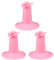 Milisten 3pcs Plastic Nail Art Finger Rest Stand Toe Separators for Painting Salon Diy Finger