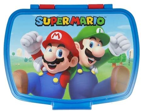 ILS I LOVE SHOPPING Contenitore Portapranzo Porta merenda Scatola Sandwich Box per Bambini - MARIO
