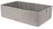 Compactor - Boîte de rangement en tissu Oxford gris taille L 56 x 36 x H.16.5 cm