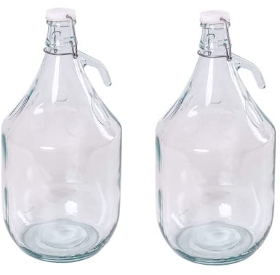 5L Bügelflaschen Gärballon Glasballon Weinballon Bügelverschluss Flasche Weinflasche (2)