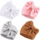 DRESHOW Cappelli per Neonato Cappello da Ospedale Berretto con Fiocco per Neonato per 0-6 mesi