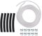 Tuyau de Carburant de Voiture, Fydun Avec Clip 89031118 Kit D'outils pour Tuyau de Carburant Accessoires en Plastique en Caoutchouc Pour Chauffage Webasto/Eberspacher