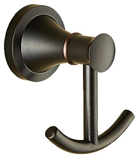 Tbkoly Wandbehang Garderobe Kupfer Wandgarderobe Haken Badezimmer Kleidung Handtuch Kleiderhaken Wandhaken (Color : XS)