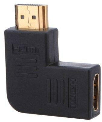 Mr. Gadget's Solutions HDMI 90 Degree and 270 Degree Adapter, Flat HDMI 2.1 Right Angle Connector Male to Female Support 8K@60Hz, 4K@120Hz, 3D, for Laptop/Wall Mount TV