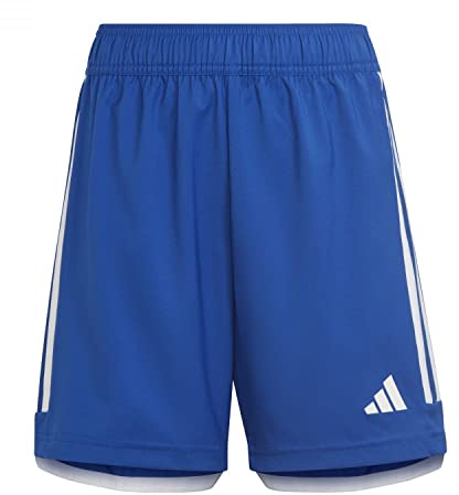 adidas Boys Shorts (1/4) Tiro 23 Competition Match Shorts, Team Royal Blue/White, IC7464, 164